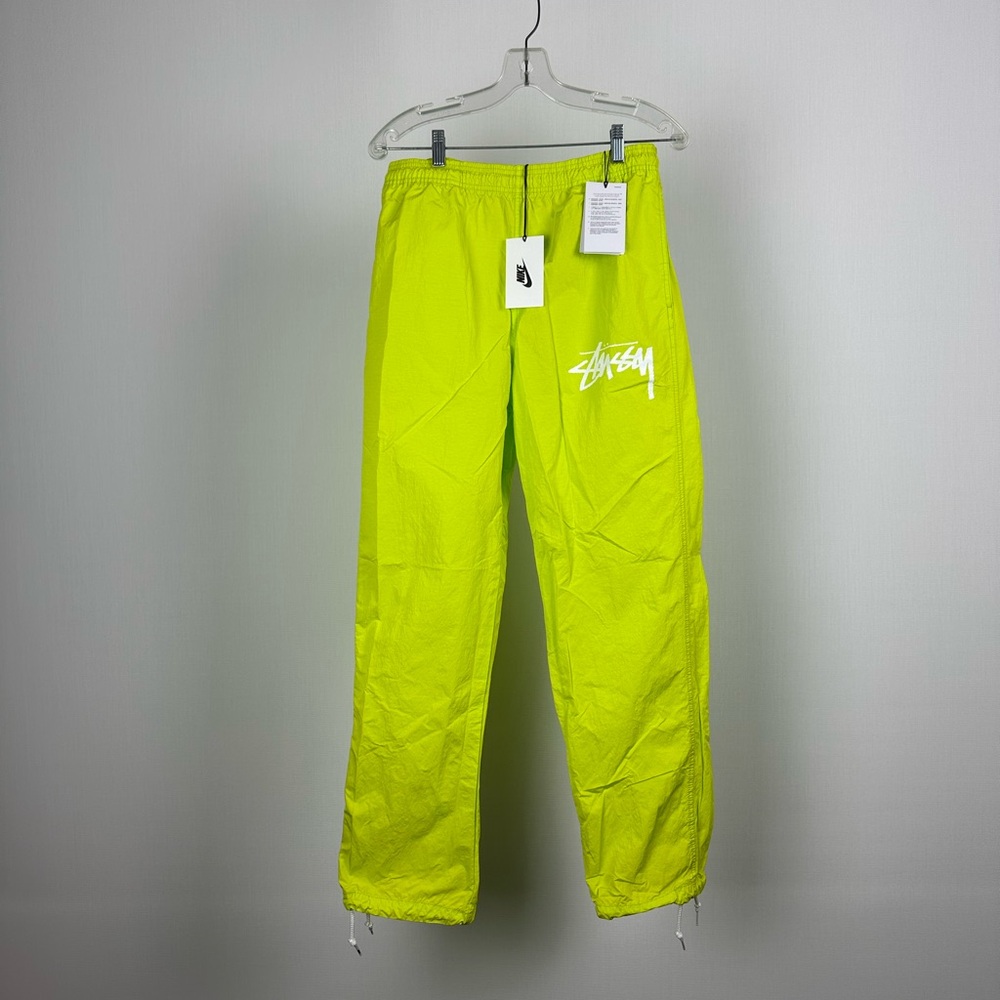 Nike x Stüssy Track Pants Lime Green Size Small